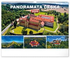 Notique Stenski koledar Panorama Češke republike 2025, 48 x 33 cm