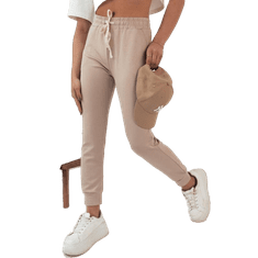 Dstreet Ženske športne hlače ELLEN khaki uy1817 M-L
