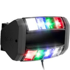 NEW Scenska razsvetljava etrad CON.LED-109 gibljiva glava Spider 8 LED 27W RGBW