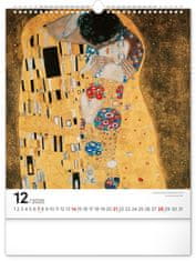 Notique Stenski koledar Gustav Klimt 2025, 30 x 34 cm