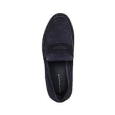 Tommy Hilfiger Mokasini mornarsko modra 44 EU Trendy Lightweight Suede Loafer