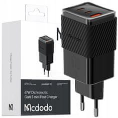 Mcdodo Mcdodo Gan 5 Pro Usb-C Usb-A 67W Fast Charger