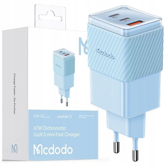 Mcdodo Mcdodo Gan 5 Pro Usb-C Usb-A 67W Fast Charger