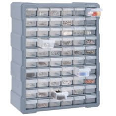 Vidaxl Organizator s 60 predali 38x16x47,5 cm