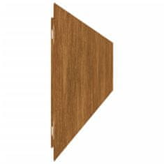 Vidaxl Robniki za trato 50 kosov 15x103 cm prilagodljivi corten jeklo