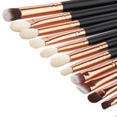 VivoVita Make Up Brush Set – Set 15 čopičev za ličenje