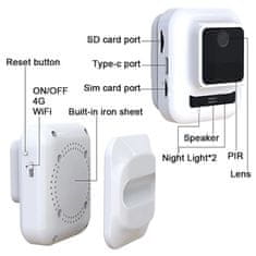 Secutek 4G WiFi mini kamera M3