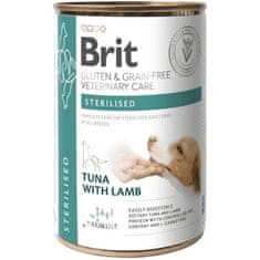 Brit Veterinary Diets Dog Cons. Brez glutena in žita Sterilizirano 400 g