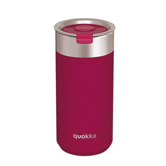 QUOKKA Boost Coffee termalna skodelica 400 ml, roza