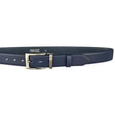 Penny Belts Moški usnjeni socialni pas 35-020-2-56 blue (Dolžina pasu 115 cm)