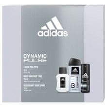 Adidas Adidas - Dynamic Pulse Gift set EDT 50 ml, deospray 150 ml and shower gel 250 ml 50ml 