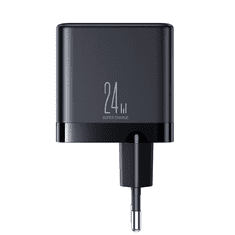 Joyroom Polnilec 4x USB-A 24W 4,8A črn