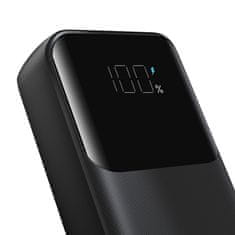 Joyroom Mini powerbank 20000 mAh z vgrajenimi kabli JR-PBC07 30W črna