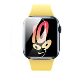 PRO 2x NanoCrystal zaščitna folija za Apple Watch 7/8/9 45mm + montažni komplet prozoren