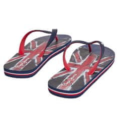 Pepe Jeans Japanke mornarsko modra 45 EU Hawi Life Union Jack