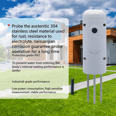 Secutek Brezžični merilnik vlage in temperature vrtnih tal