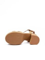 Orsay Rjavi ženski sandali s peto 36