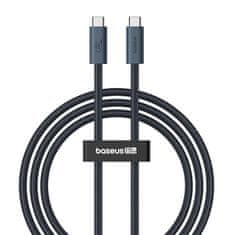 BASEUS USB-C - USB-C 240W PD 8K 60Hz 40Gb/s kabel 1m črn