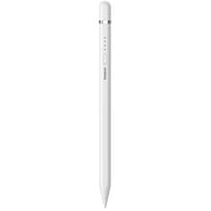 BASEUS Pisalo Stylus za iPad z aktivno zamenljivo konico Smooth Writing 2 + kabel USB-A, bela