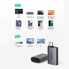 Noah Video adapter USB-C na HDMI 4K sive barve