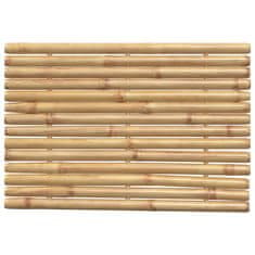Vidaxl Kopalniška podloga 2 kosa 70x50 cm bambus