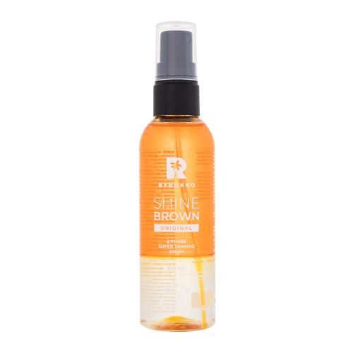 Byrokko Shine Brown Original 2-Phase Super Tanning Spray dvofazni sprej za hitrejšo porjavitev 104 ml