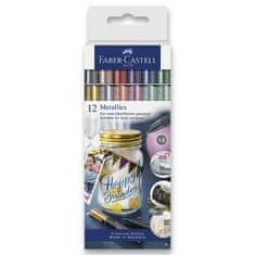 Faber-Castell Marker Metallics 12 barv