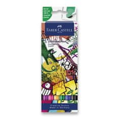 Faber-Castell Goldfaber Aqua Dual Marker Komplet markerjev za grafite, 6 barv