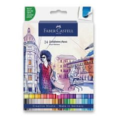 Faber-Castell Goldfaber Aqua Dual Marker set, 24 barv