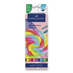 Faber-Castell Marker Goldfaber Aqua Dual Marker Candy shop set, 6 barv