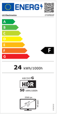 LG 27GP850P-B gaming monitor, IPS, QHD (27GP850P-B)