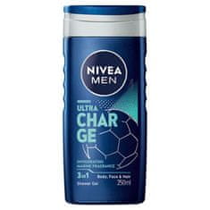 Nivea Gel za prhanje za moške Ultra Charge (Shower Gel) 250 ml
