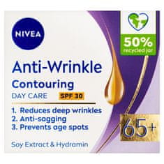 Nivea Dnevna krema za izboljšanje kontur 65+ SPF 30 (Anti-Wrinkle Contouring Day Care) 50 ml