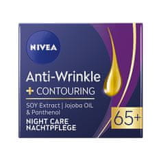 Nivea Nočna krema za izboljšanje kontur 65+ (Anti-Wrinkle Contouring Night Care) 50 ml