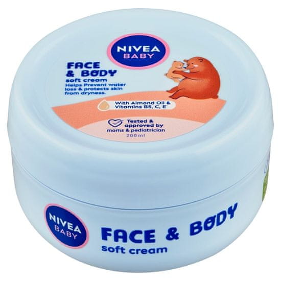 Nivea Baby krema za obraz in telo 200 ml