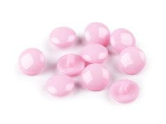 Barvni gumb velikosti 20" - roza dojenček (10 kosov)
