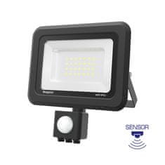 BRAYTRON FLOOD SC reflektor LED 50W hladno bela PIR IP54 črn