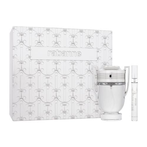 Paco Rabanne Invictus SET1 Set toaletna voda 100 ml + toaletna voda 10 ml + pločevinasta škatla za moške