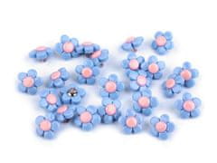 Cvet gumbov velikosti 22" - modri drobni (25 kosov)