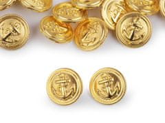 Sidrni gumb velikosti 24", 34" - (34") rumeno zlato (200 kosov)