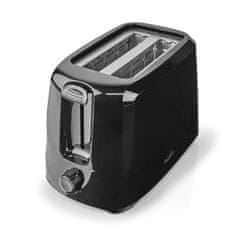 Nedis Toaster | 2 reži | Stopnje zapečenosti: 6 | Črna 