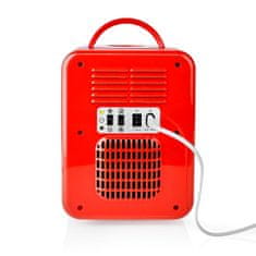 Nedis Prenosni mini hladilnik | 4 l | 12 V DC / 100 - 240 V AC | rdeča 