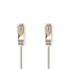 Nedis Omrežni kabel CAT5e | SF/UTP | RJ45 Moški | RJ45 Moški | 1,50 m | Okrogla | PVC | Siva | Oznaka 