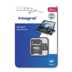 Nedis 64 GB hitre pomnilniške kartice microSDHC/XC V30 UHS-I U3 
