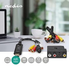 Nedis Video Grabber | USB 2.0 | 480p | A / V-kabel / Scart 