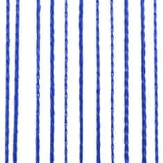 Vidaxl Zavese iz nitk 2 kosa 100x250 cm modre barve