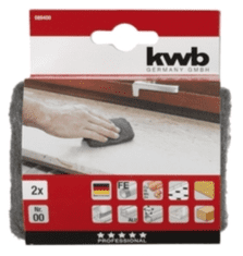 KWB jeklene blazinice za čiščenje, fine, 2/1 (49089400)