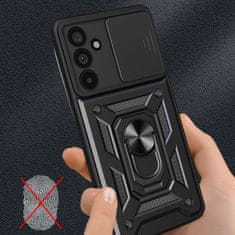 Tech-protect Camshiel ovitek za Samsung Galaxy M55 5G, črna