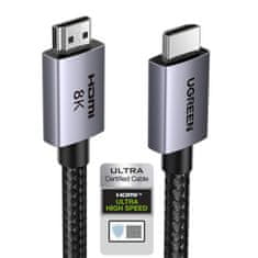 Ugreen HD171 kabel HDMI 2.1 8K 3m, siva