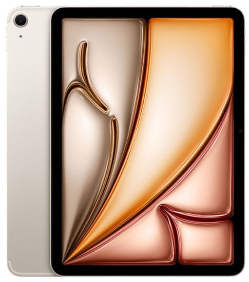 Apple iPad Air 11 tablični računalnik, M2, 1TB, Cellular, bež (6. generacija) (muxu3hc/a)